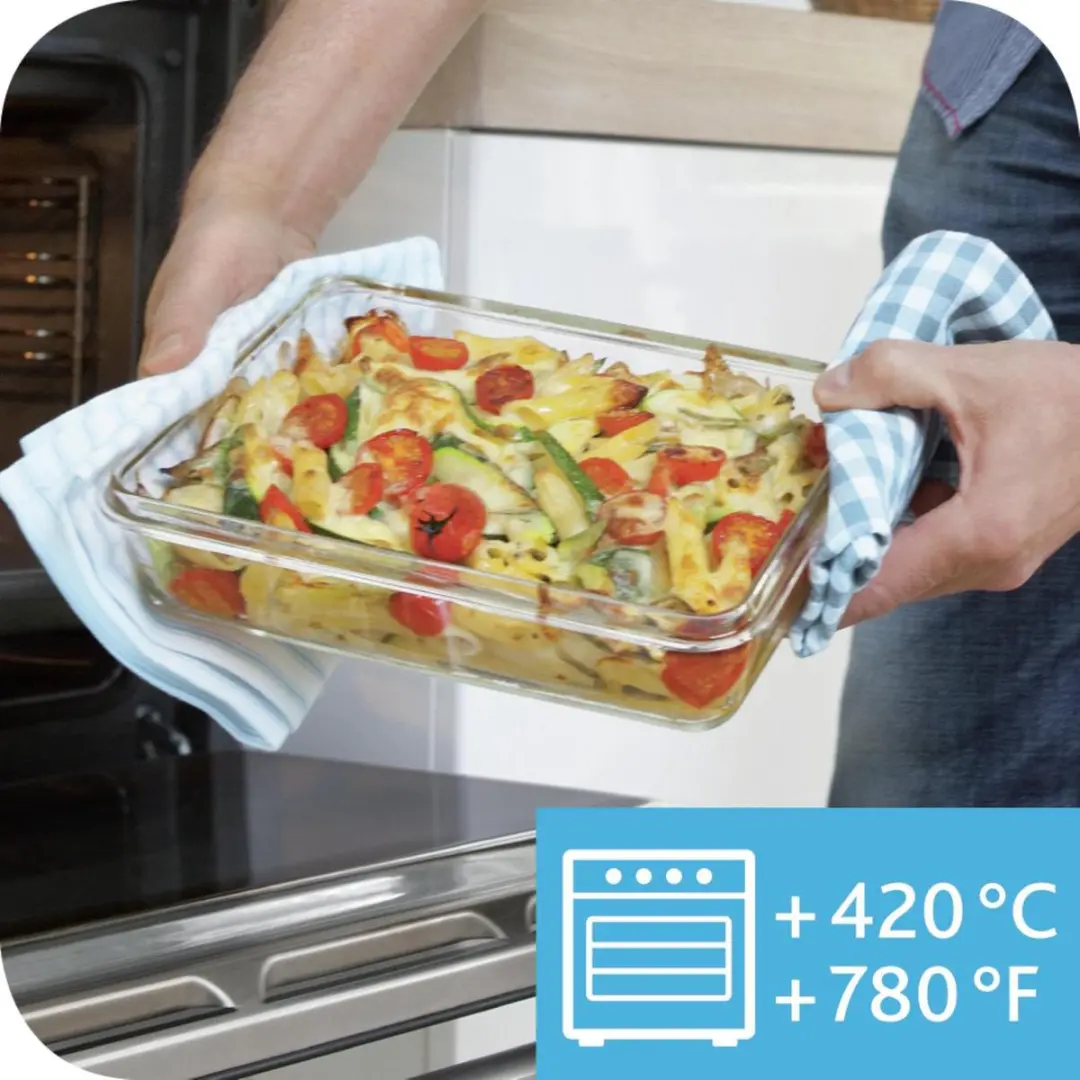 Tefal Masterseal Glass K30103 Vershouddoos - 0,9L - 6-delig - Transparant - afbeelding 2 van 6