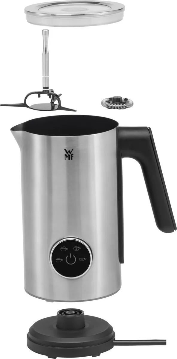 WMF Lumero 413300011 Melkopschuimer - 500W - 250ml - Staal