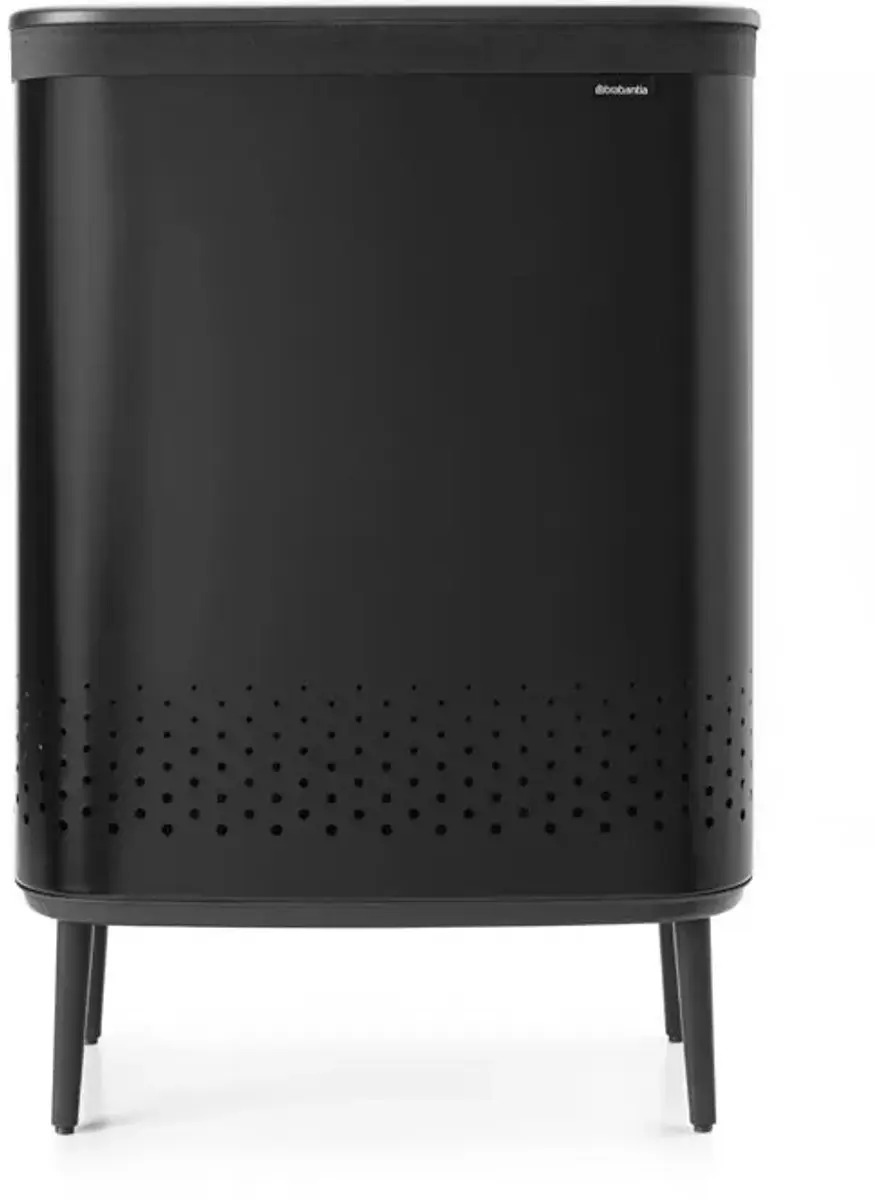 Brabantia Bo Hi Wasmand 200564 - 2x45L - 2 Vakken - Matt Black