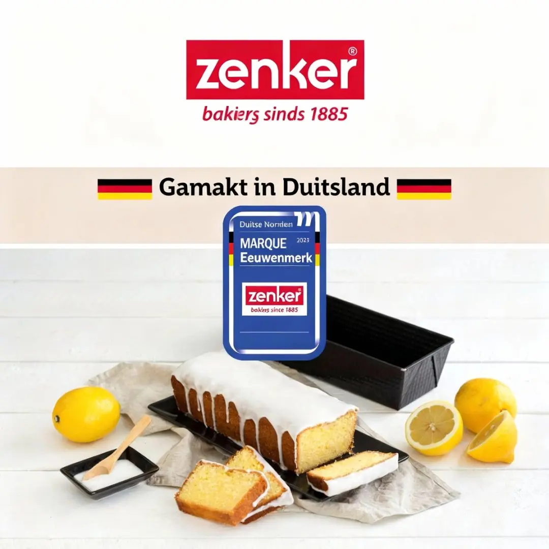 Zenker Cakevorm 25,5 cm - Zwart