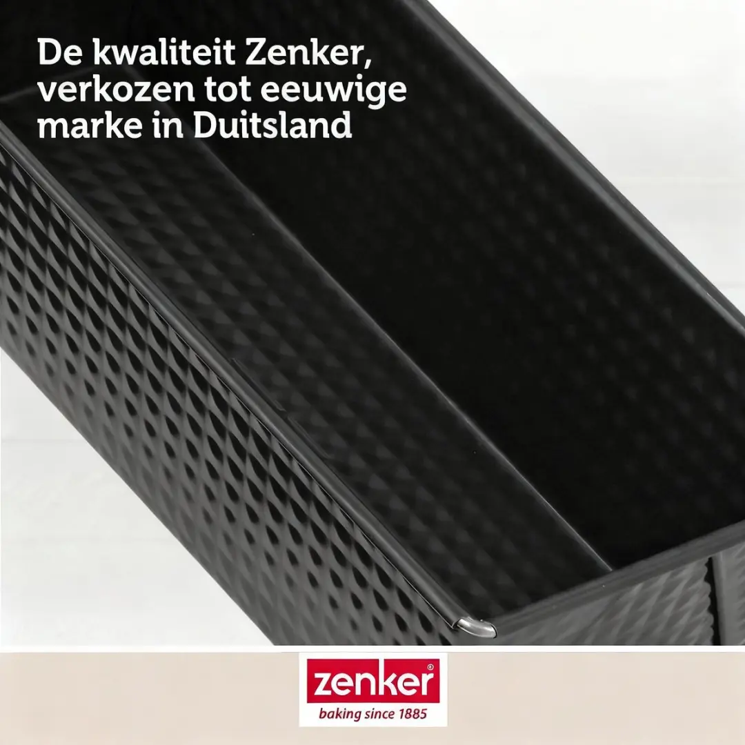 Zenker Cakevorm 25,5 cm - Zwart