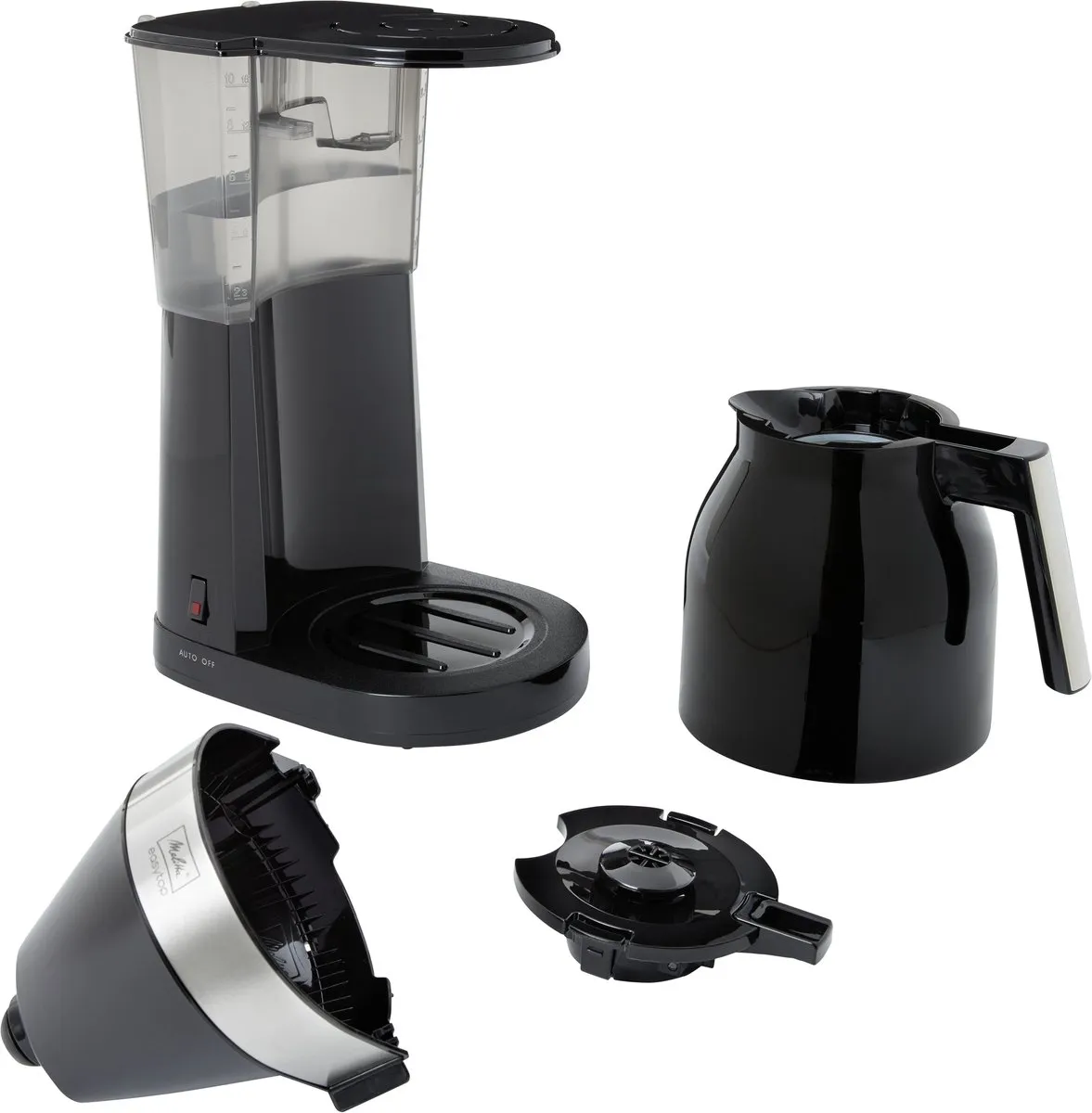 Melitta Easy Top Therm koffiezetapparaat 1023-08 zwart