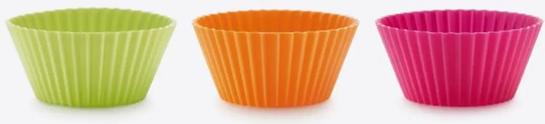 Lékué Muffinvorm Set 6 Stuks - Ø10cm - Siliconen - Mixed