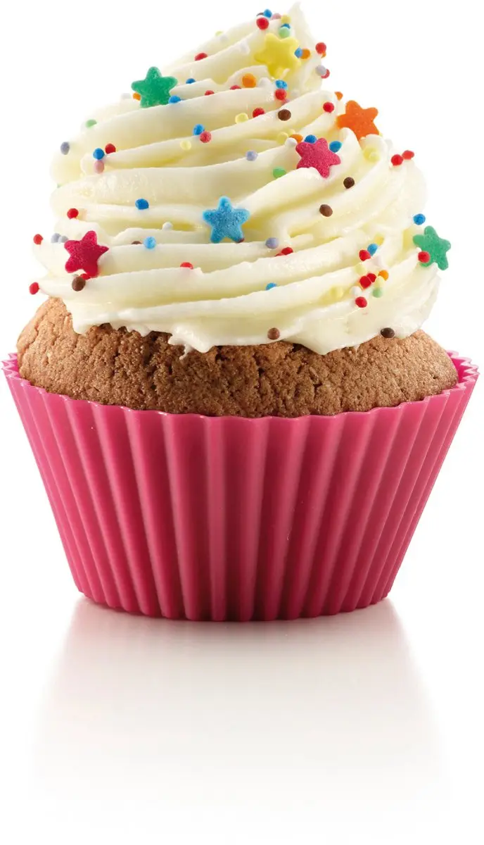 Lékué Muffinvorm Set 6 Stuks - Ø10cm - Siliconen - Mixed