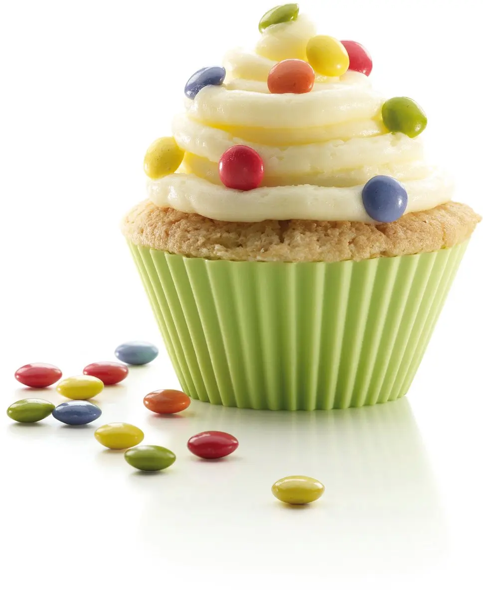 Lékué Muffinvorm Set 6 Stuks - Ø10cm - Siliconen - Mixed