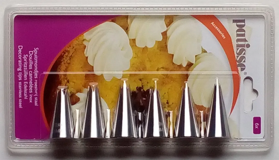 Patisse Roestvrijstalen Spuitmondjes