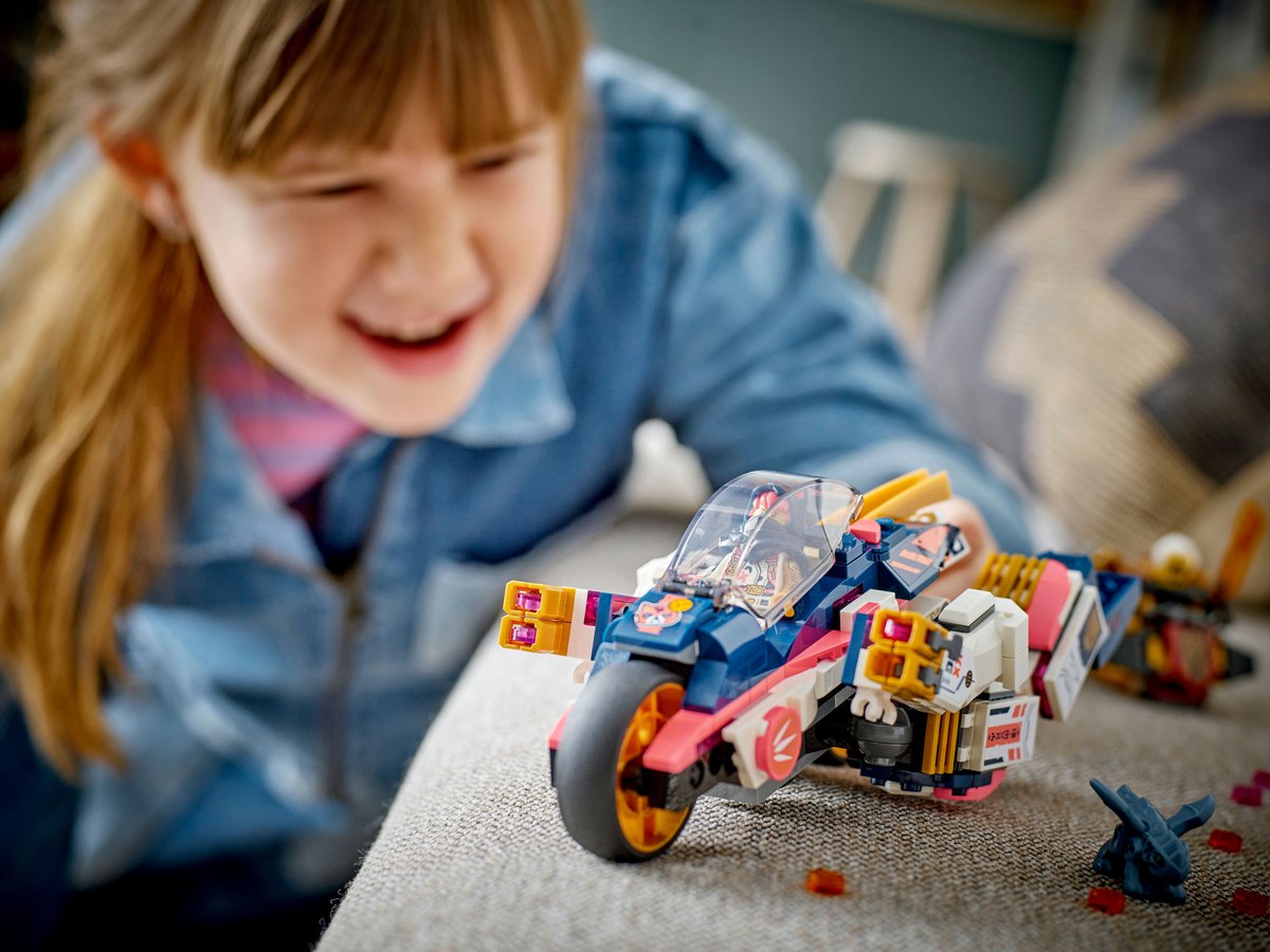 LEGO NINJAGO Sora’s Transformerende Mecharacemotor 2in1 Set - 71792