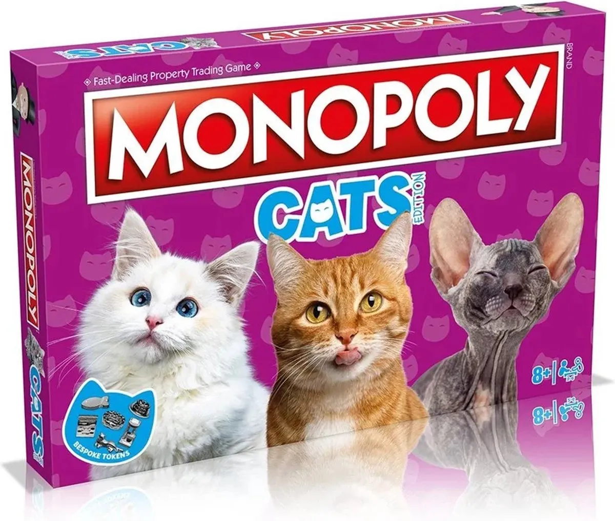 Winning Moves Monopoly Cats Edition Bordspel