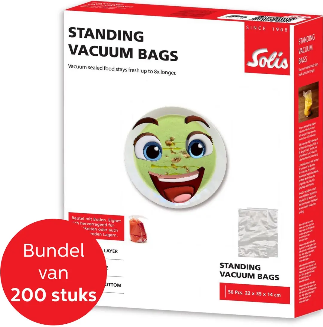 Solis Solis Vac Vacuümzakken 200 Stuks