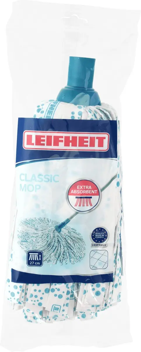 Leifheit Classic Vervangingskop Mop 52068 - Groen