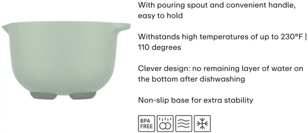 Mepal Chef it Beslagkomset 2-delig - Chalk