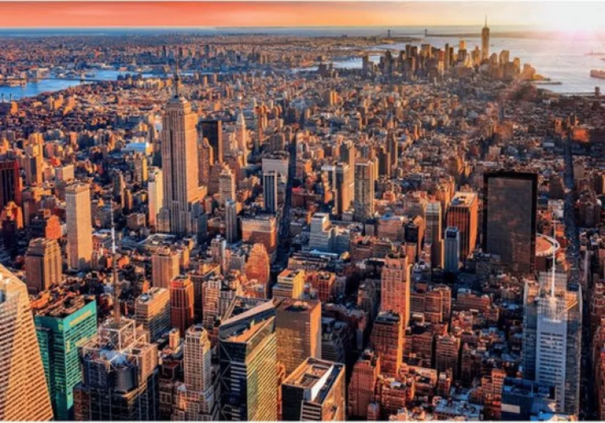 Clementoni New York City Sunset Puzzel 1000 Stuks - High Quality Collection
