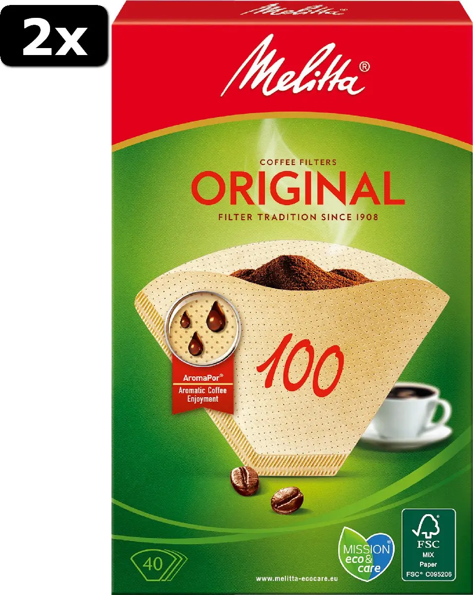 Melitta Classic Filterzakjes 100/40