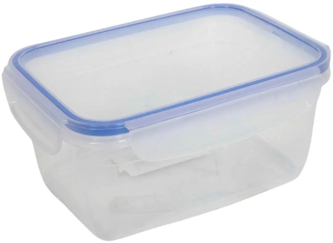Cookinglife Clip & Fresh Vershoudbakjes 3x1,1L - Transparant/Blauw