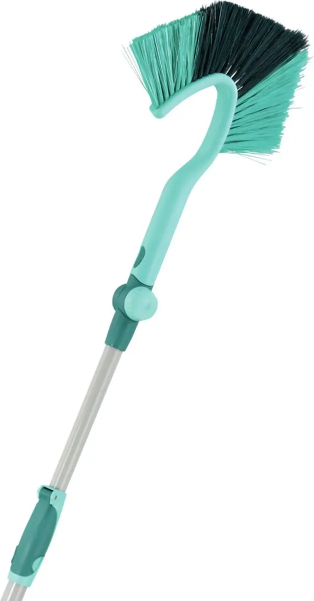 Leifheit Dusty Stofbezem Plumeau - Telescoopsteel 110-190cm - Turquoise