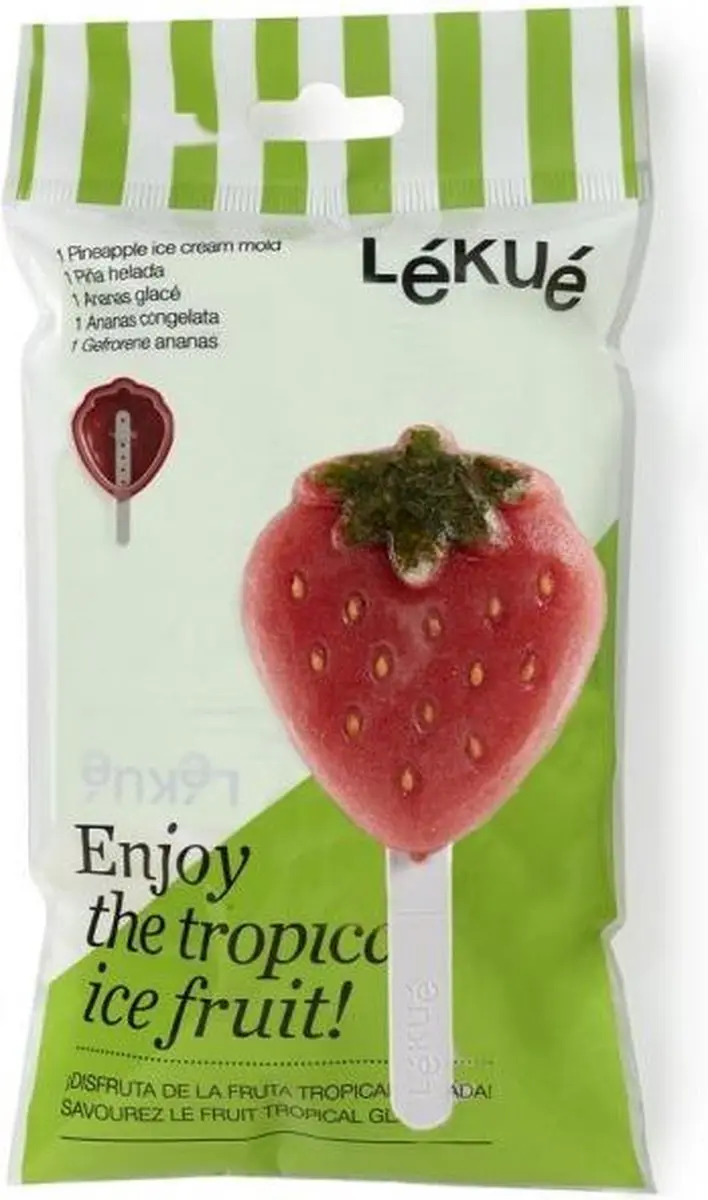Lékué IJsvorm Aardbei