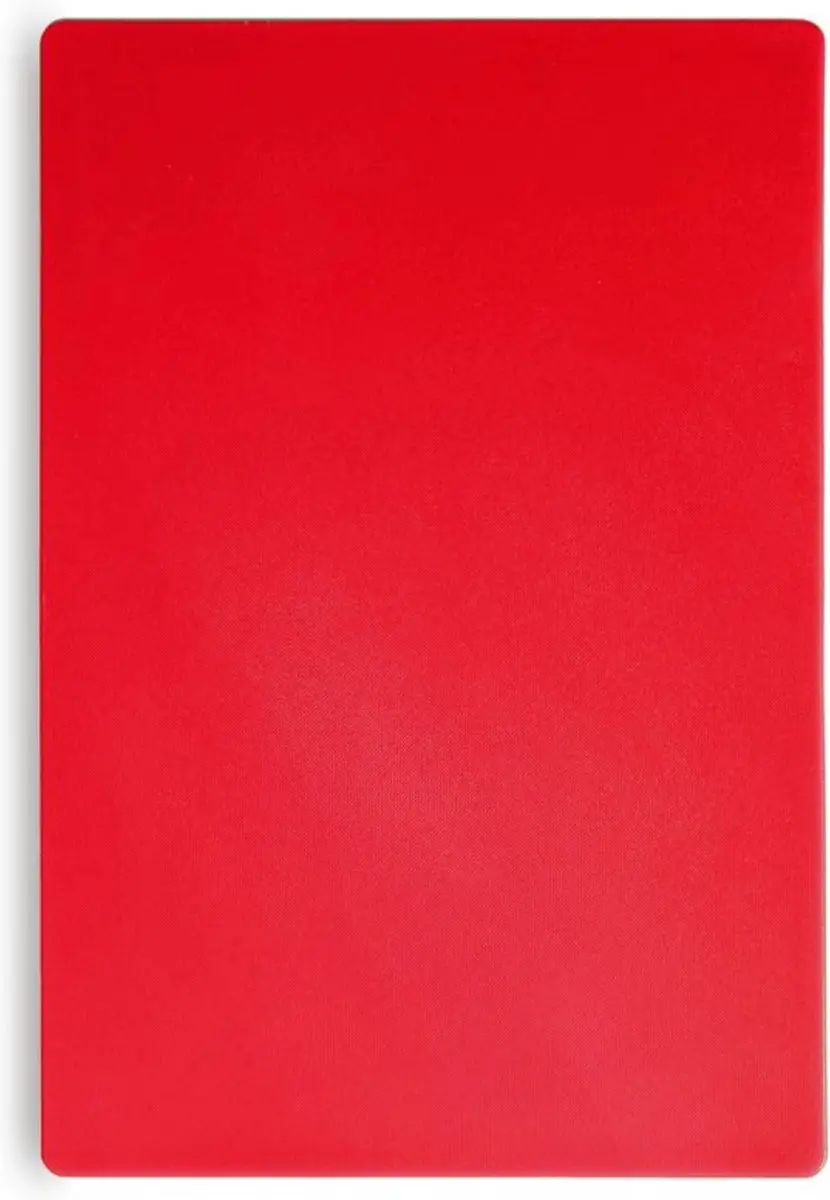 HENDI Rode HACCP Snijplank HDPE 450x300mm