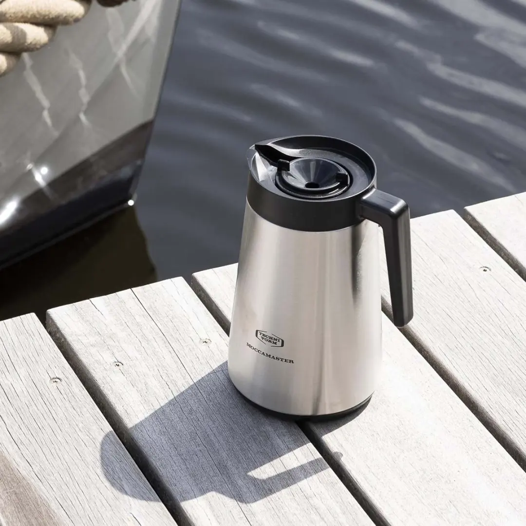 Moccamaster Thermoskan KBGT 1,25L - Zilver