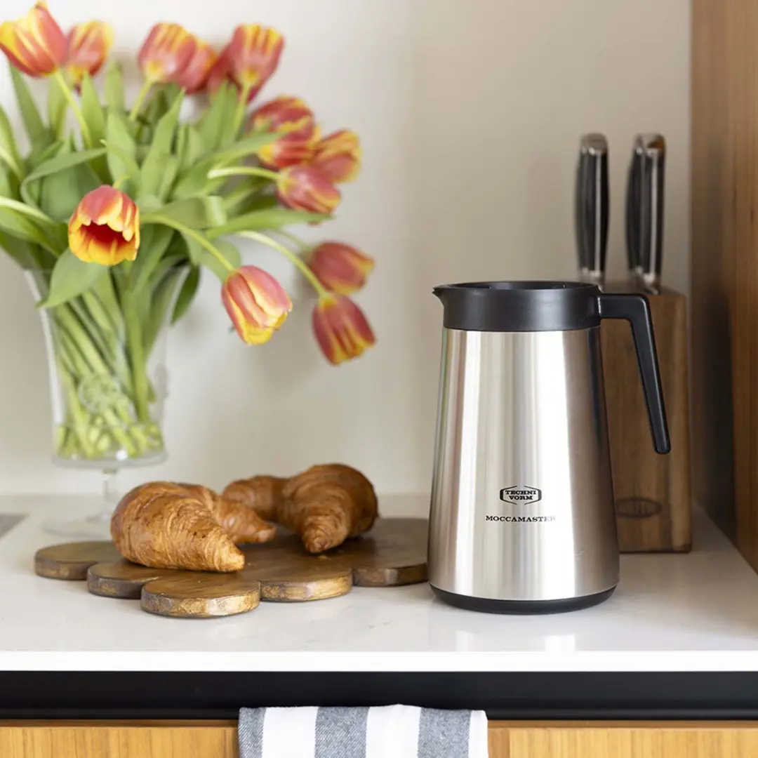 Moccamaster Thermoskan KBGT 1,25L - Zilver