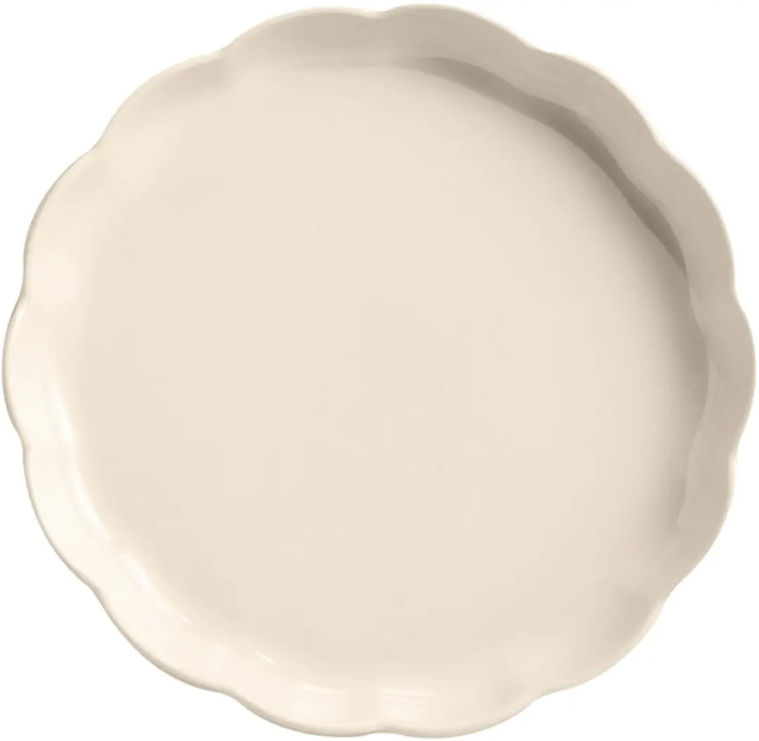 Emile Henry Madeleine Taartvorm Ø31cm - Crème