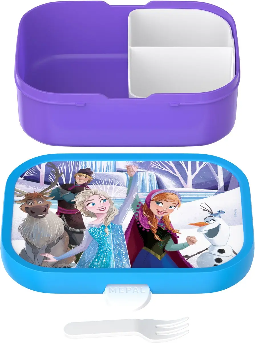 Mepal Campus Lunchbox 750ml - 3 Vakken Frozen Friends