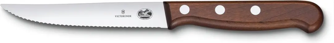 Victorinox Wood Steakmessenset 2-delig 12cm Kartel