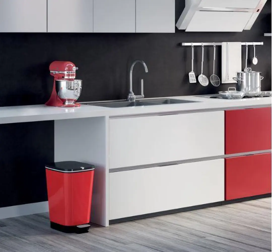 KIS Chic Bin Prullenbak 30L - Rood