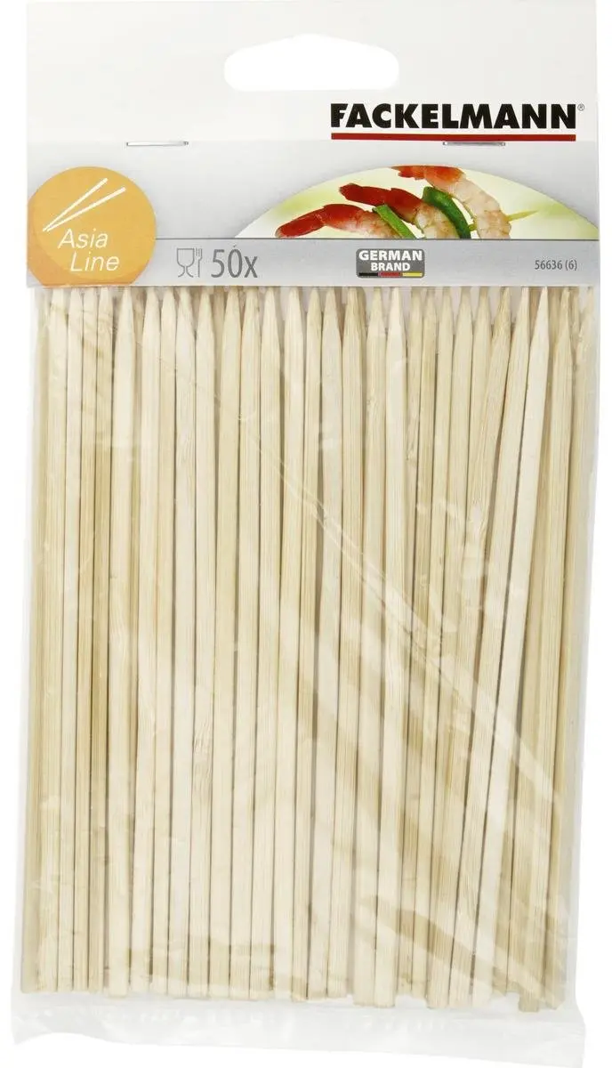 Fackelmann Houten Spiesjes 15cm - 100 Stuks