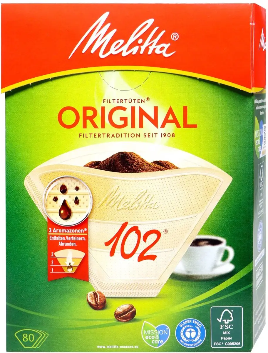 Melitta Filterpapieren 102