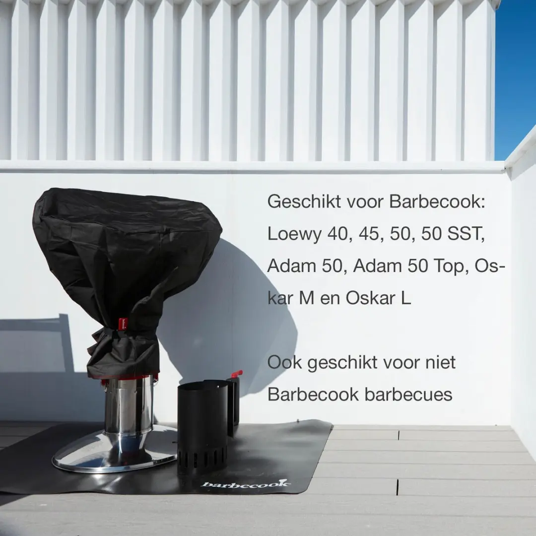 Barbecook Premium Hoes Houtskoolbarbecue Ø66cm - Zwart