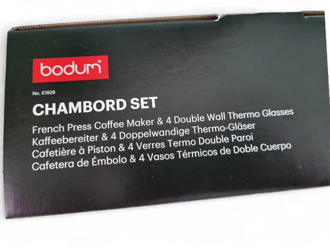 Bodum Pavina French Press 1L - Zilver - 5 Stuks