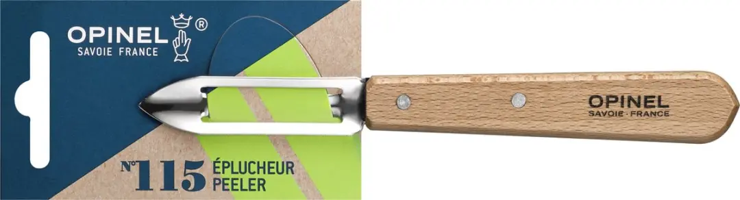 Opinel No. 115 Dunschiller 6cm - Naturel
