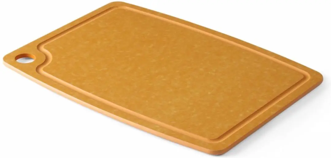 Hendi Houtvezel Snijplank 370x275mm - Bruin