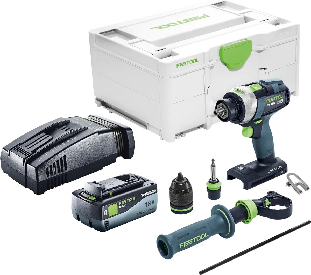 Festool TPC 18/4 I-Basic Accu Klopboormachine 18V 75Nm