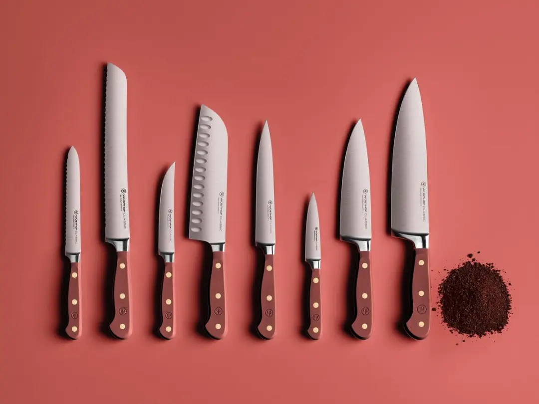 Wusthof Classic Tasty Sumac Santokumes - Rood