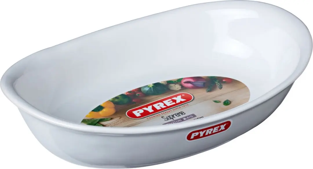 PYREX Supreme Ovenschaal Ovaal 2,7L - Wit