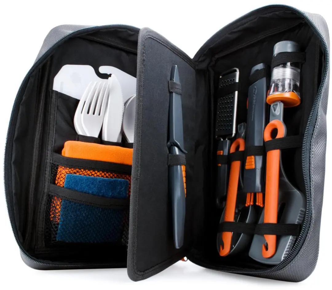 GSI Outdoors Camping Keukenset 11-delig - Grijs - afbeelding 6 van 6