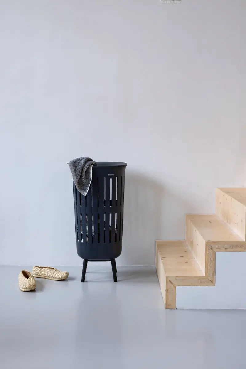 Brabantia Collect-It Hi Wasmand 55L - Black