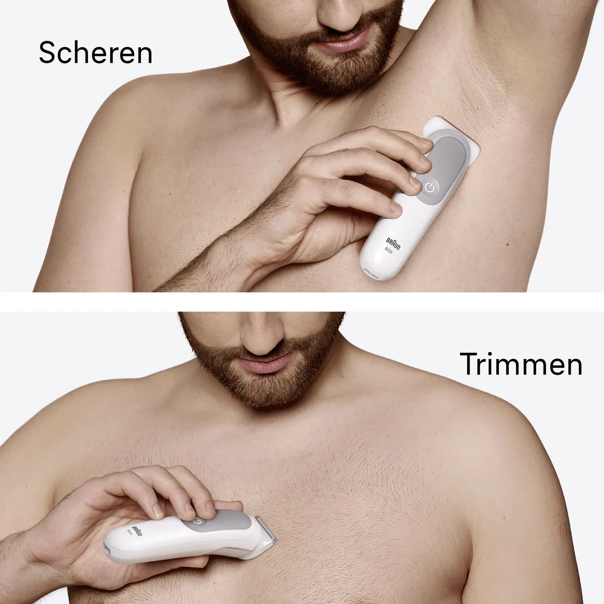 Braun BG5550 Body Groomer Series 5 - Grijs