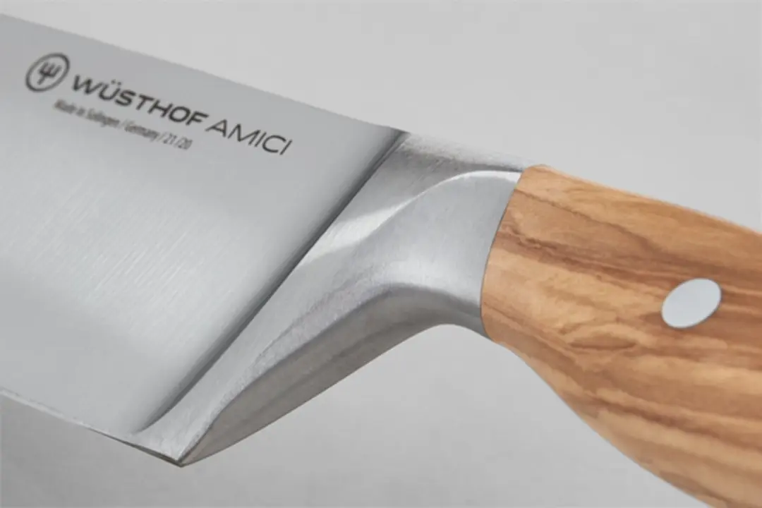 Wusthof Amici Cadeauset - Koksmes 20cm Snijplank Hout Olijfolie