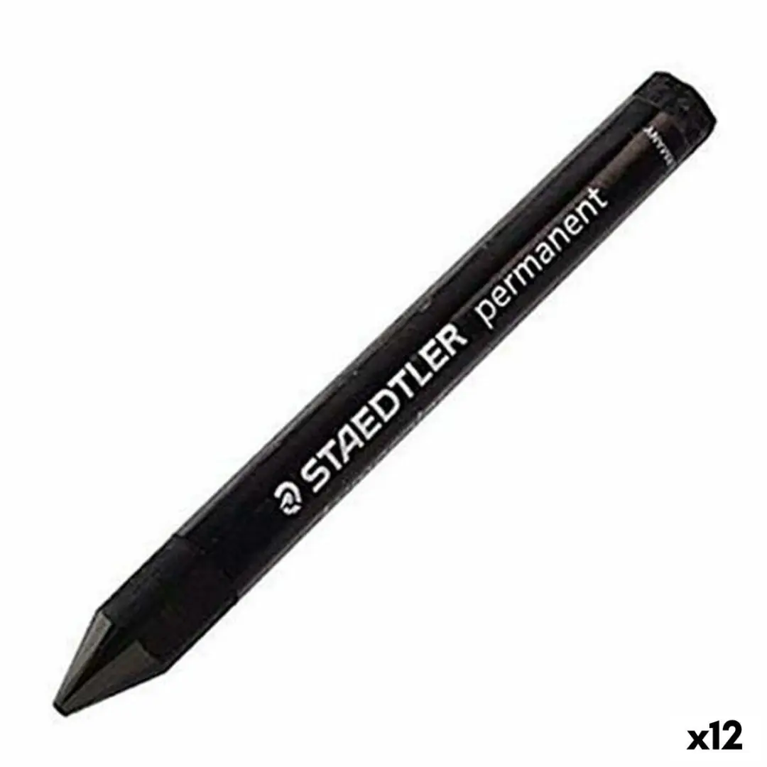 STAEDTLER Lumocolor 236 Omnigraph Permanent Markeerkrijt - 12 Stuks