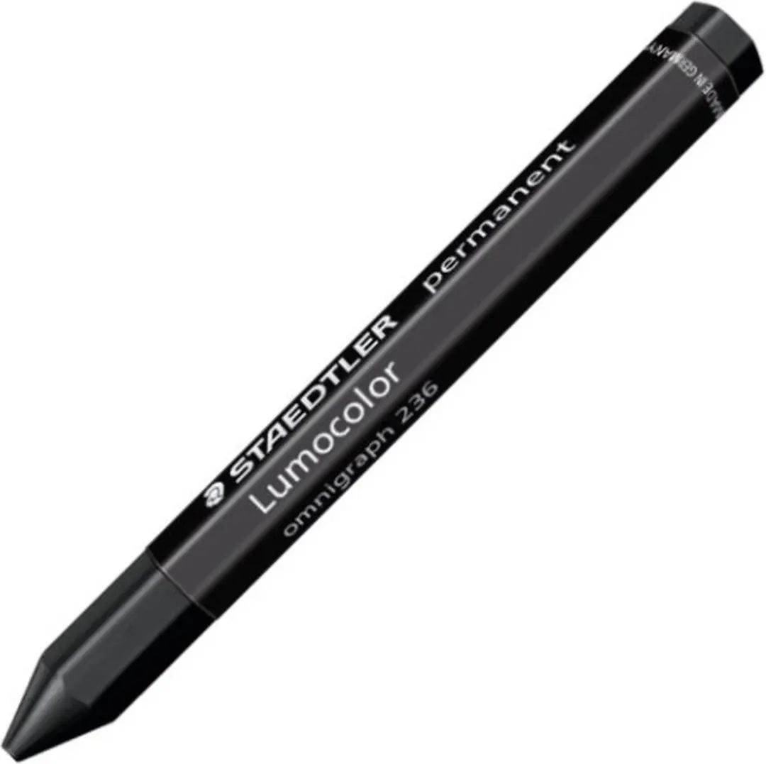 STAEDTLER Lumocolor 236 Omnigraph Permanent Markeerkrijt - 12 Stuks