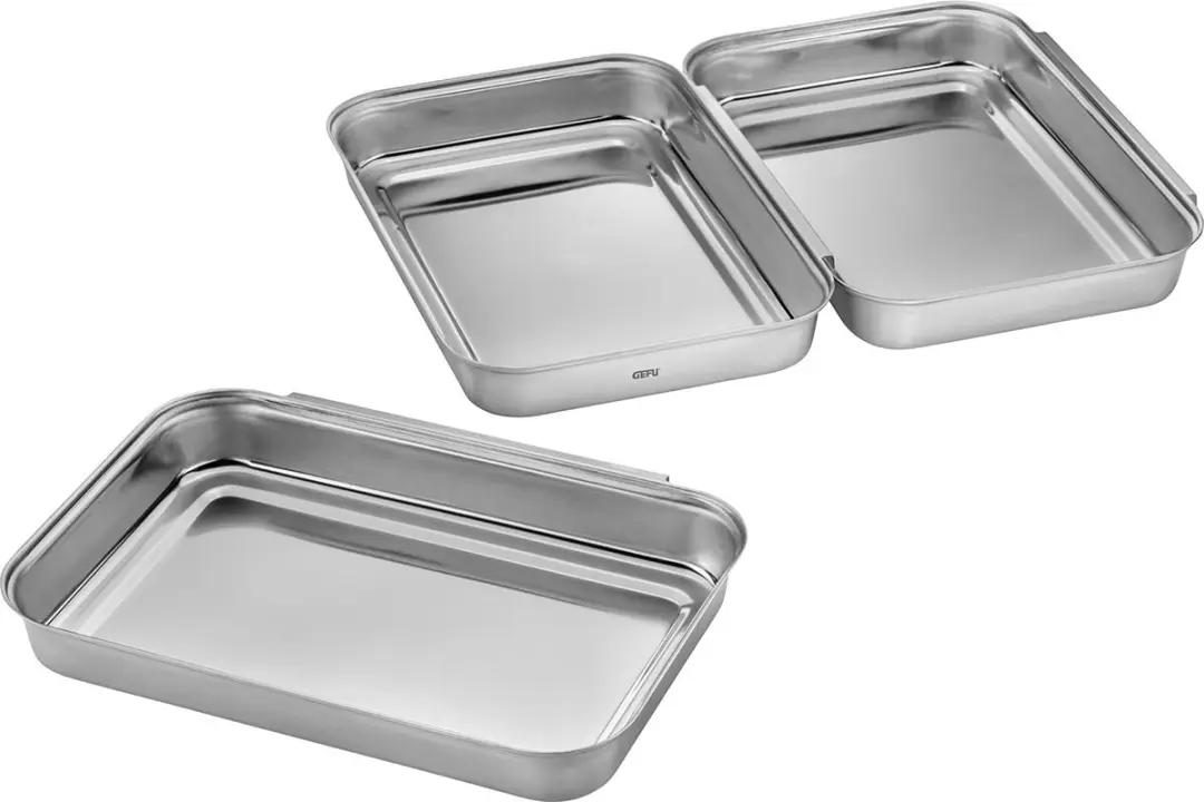 GEFU Pando Paneer-set 3-delig RVS