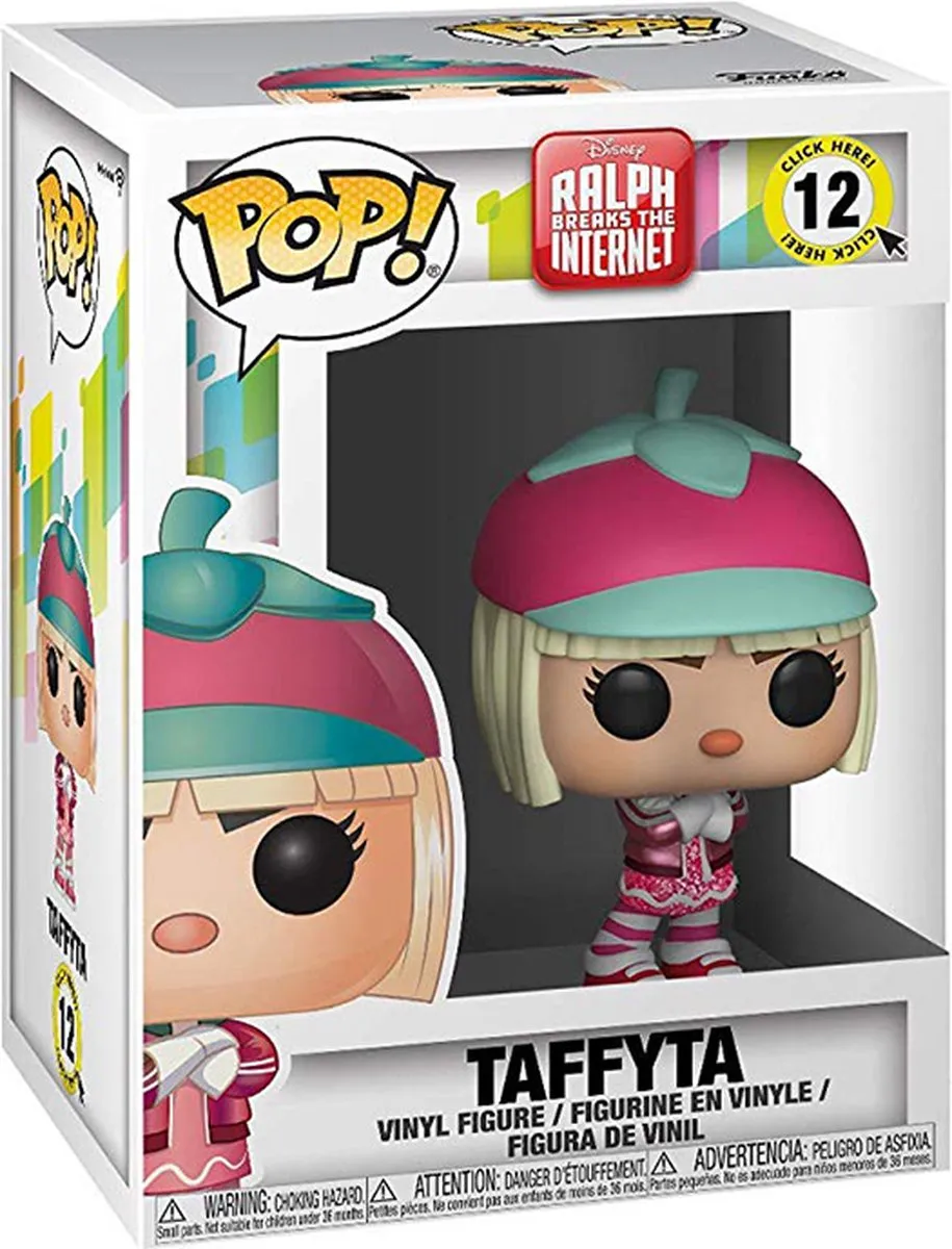 Funko POP! Taffyta #12 Wreck-It Ralph - 10cm - Multi