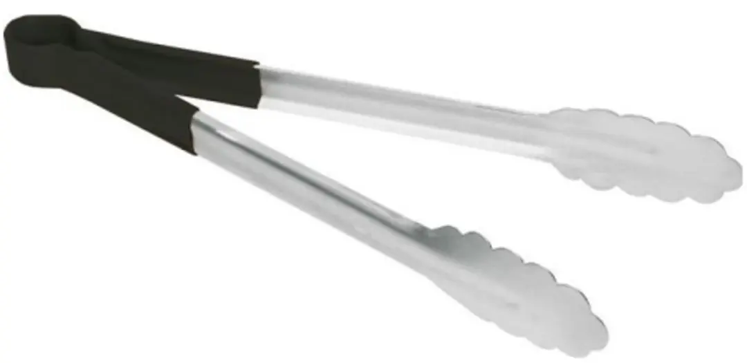 HENDI Serveertang Roestvrij Staal 250mm - Zwart