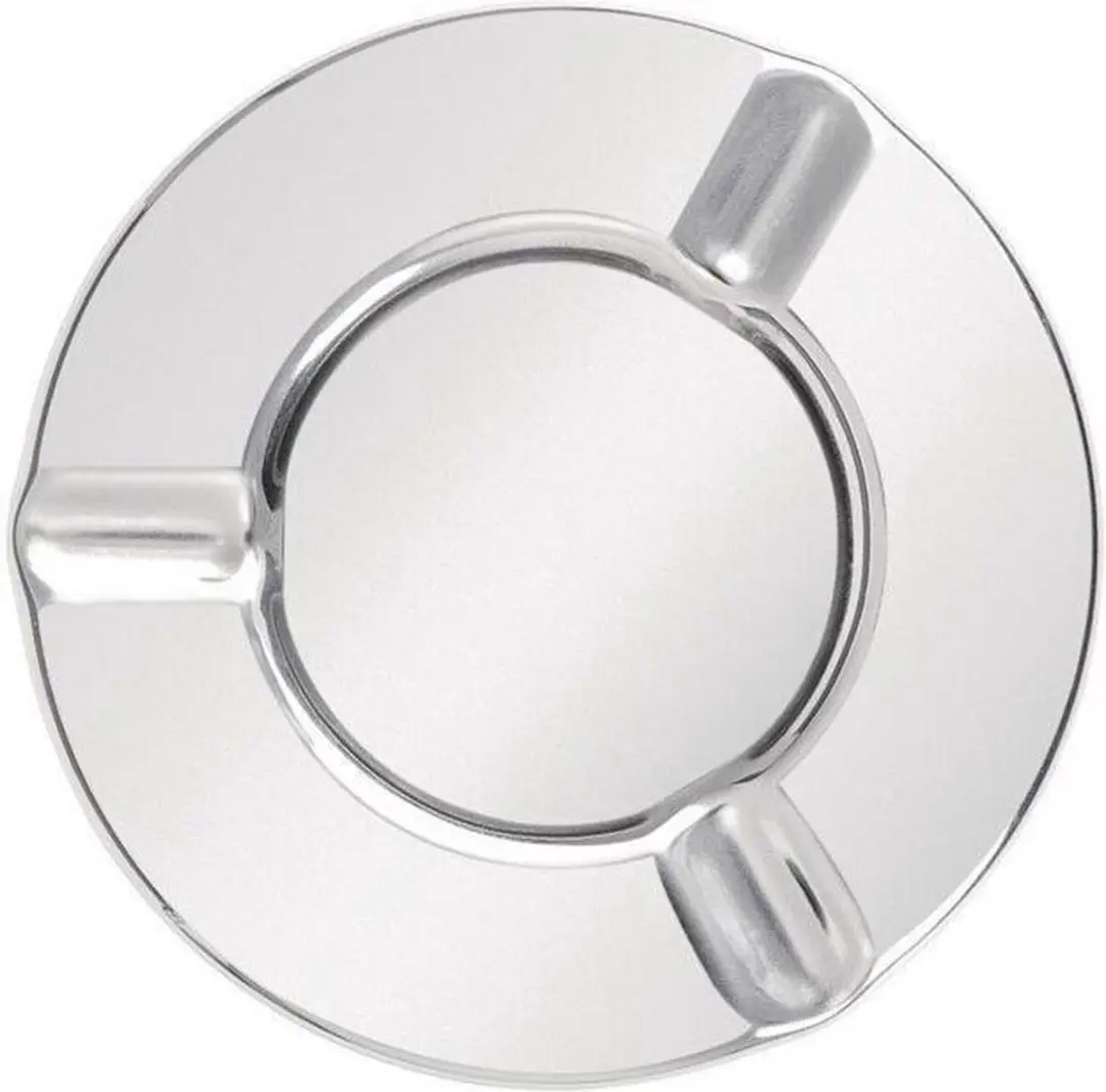 Olympia Roestvrijstalen Asbak 90mm - 6 Stuks
