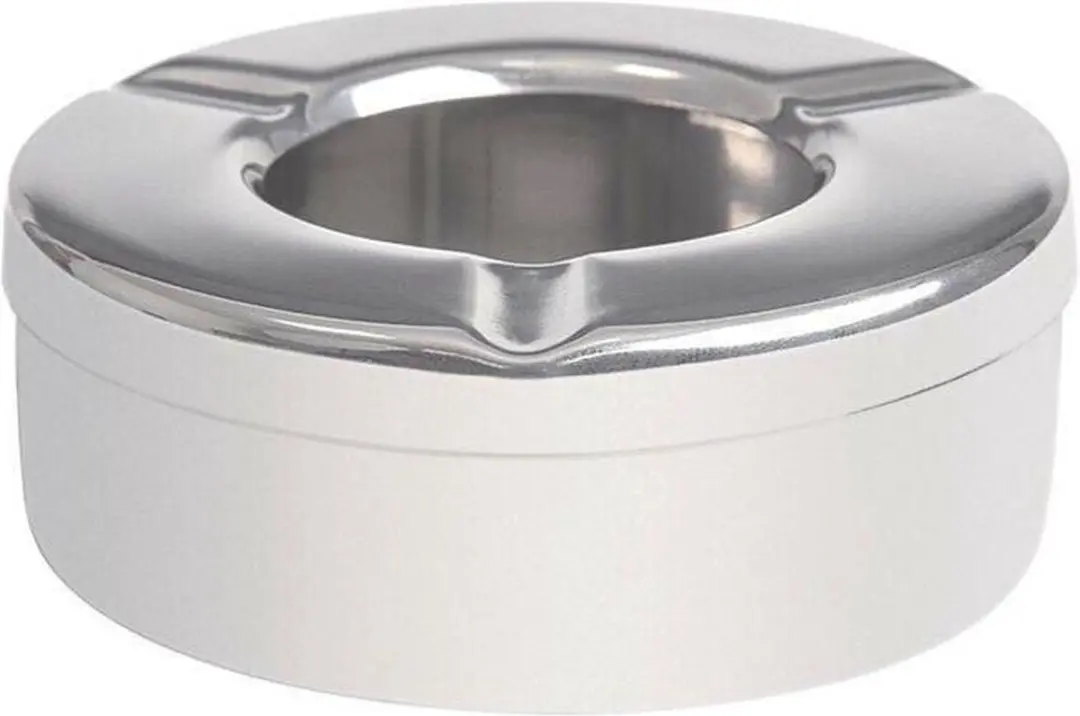 Olympia Roestvrijstalen Asbak 90mm - 6 Stuks