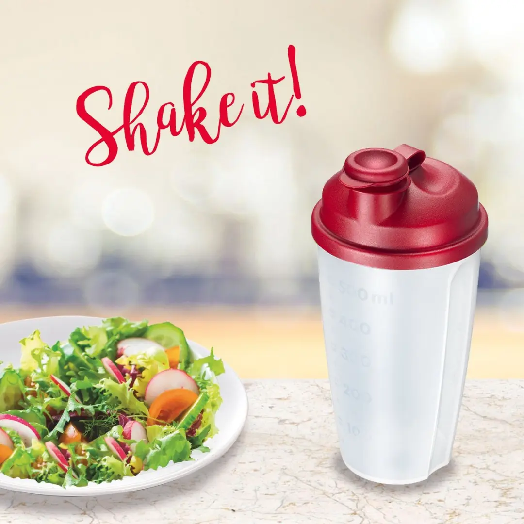 Westmark Mixery Dressingshakers 0,5L - 2 Stuks - BPA-vrij