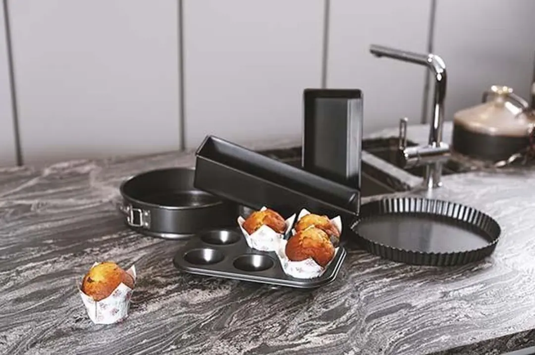 Cosy&Trendy Cakevorm 25x11,5x7cm - Non-Stick - Zwart
