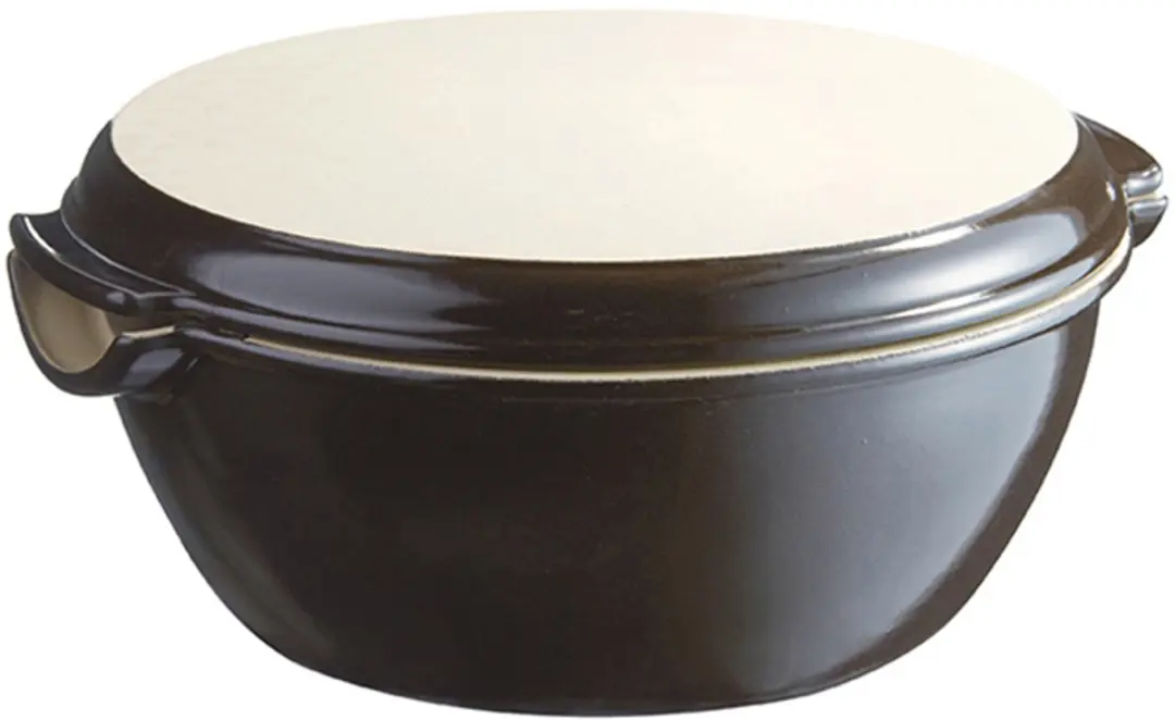 Emile Henry Broodbakvorm E-box Ø29,5cm - Zwart